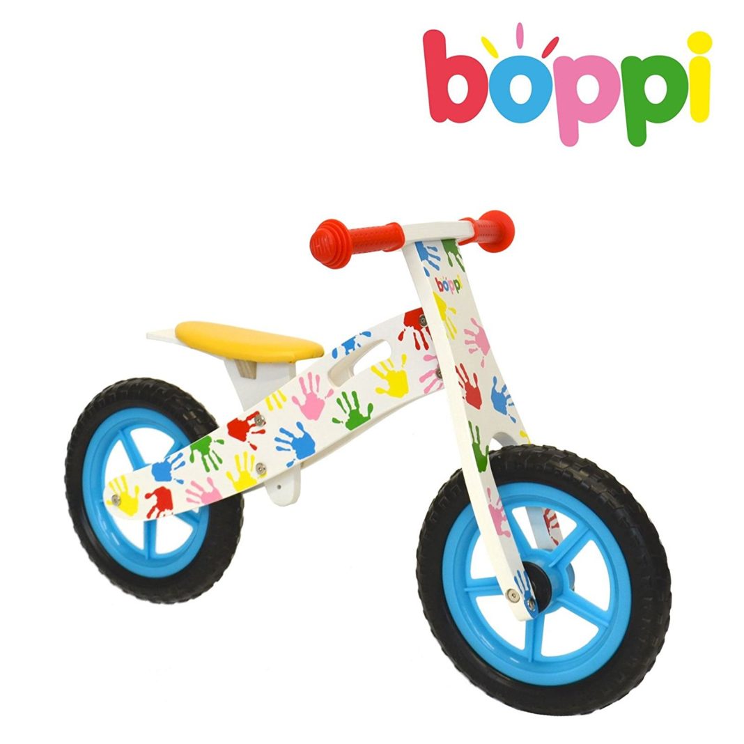 Bicicletta Senza Pedali per Bambini con Pneumatici Aria Blu 358358
