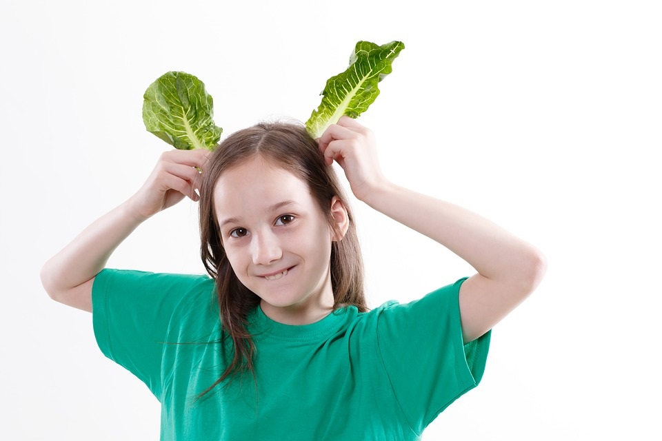 bambini e verdure