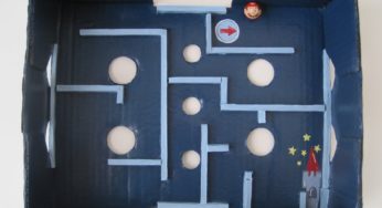 Giochi da costruire: il labirinto con le palline